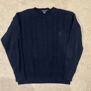 Nautica Men's Navy Crewneck Sweater